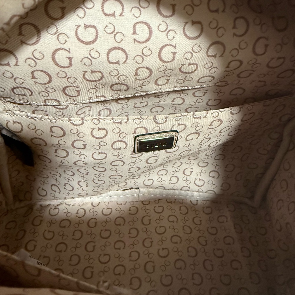 Guess Black Backpack With Monogram Strap - image 3